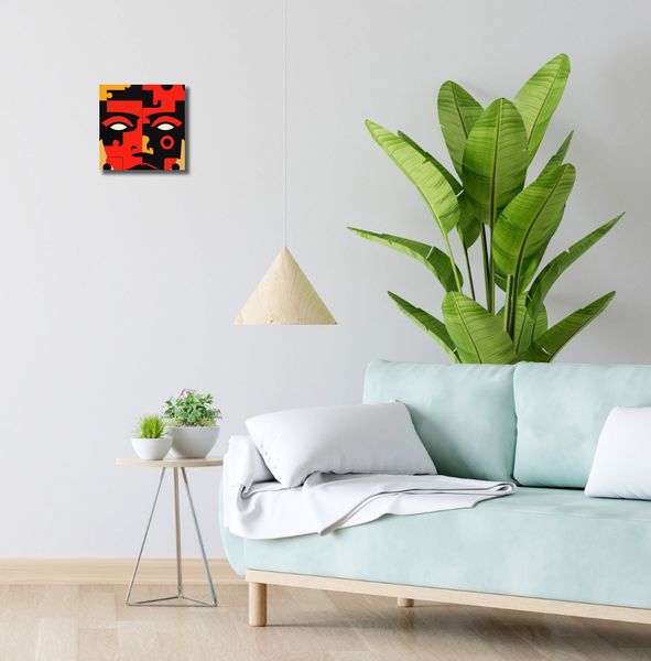 Obraz 20x20cm Puzzle Tożsamości zdjęcie 2