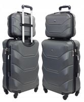 WALIZKA ZESTAW ŚREDNIA XL+KUFEREK BAGAŻ MODEL 950