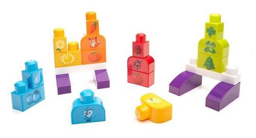 Mega Bloks Klocki Kolorowa układanka na Arena.pl