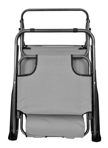 Fotel Leżak LEON grafit na Arena.pl