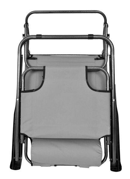 Fotel Leżak LEON grafit zdjęcie 8