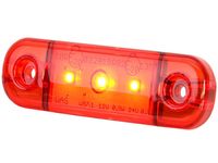Lampa LED obrysowa tylna czerwona 3 SMD 12v 24v Polska