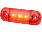 Lampa LED obrysowa tylna czerwona 3 SMD 12v 24v Polska