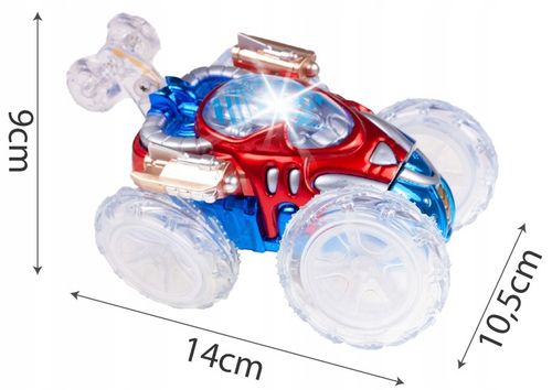 KASKADER SAMOCHÓD KOSMITA AKROBATA TWISTER AUTO STEROWANE DLA DZIECI PILOT na Arena.pl