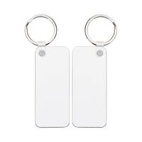 Dwustronny brelok z MDF-u do sublimacji - prostokąt