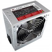 Zasilacz komputerowy PC LOGIC 400W wentylator 120mm 20+4 pin typ PFC ATX