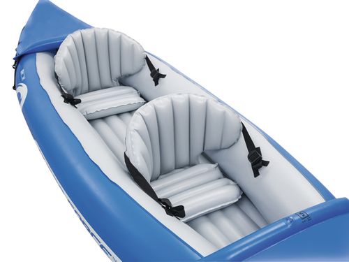 BESTWAY Dmuchany Dwuosobowy KAJAK do 160kg Wiosła na Arena.pl