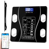 2X Waga Łazienkowa INTELIGENTNA ANALITYCZNA 180kg LCD BlueTooth SMART FIT