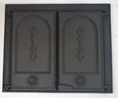 RAMA KOMINKOWA NR 9B - 52X62 CM DRZWI DRZWICZKI KOMINKOWE ŻELIWNE