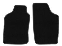 Dywaniki przednie welurowe czarne do: Nissan Micra K10 1983-1991 hatchback
