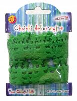 TAŚMA Z FILCU CHOINKA ZIELONA 2 M Taśma FILCOWA AŻUROWA GWIAZDKA