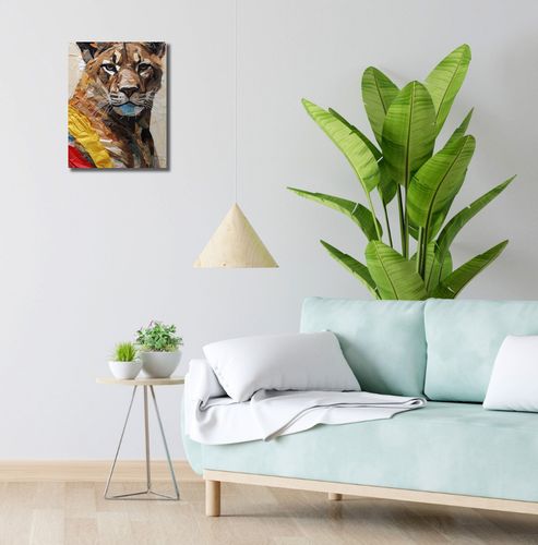 Obraz 30x40cm Papierowy Tygrys na Arena.pl