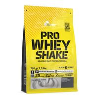 OLIMP PRO WHEY SHAKE ODŻYWKA BIAŁKOWA SPORTOWCY CZEKOLADOWY PROSZEK 700G
