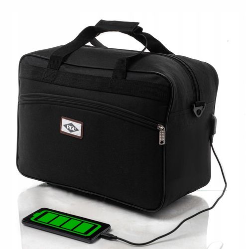 TORBA BAGAŻ PODRĘCZNY do samolotu USB 40x30x20 na Arena.pl
