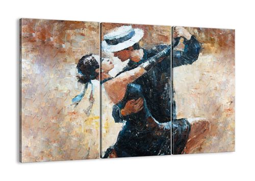 Obraz Na Płótnie - Tancerze Tango - 105X70 Cm - Ce105X70-3773 na Arena.pl