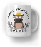 Kubek Najprzystojniejszy we wsi Prezent na Walentynki