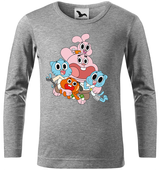 Koszulka z długim rękawem Świat Gumballa
