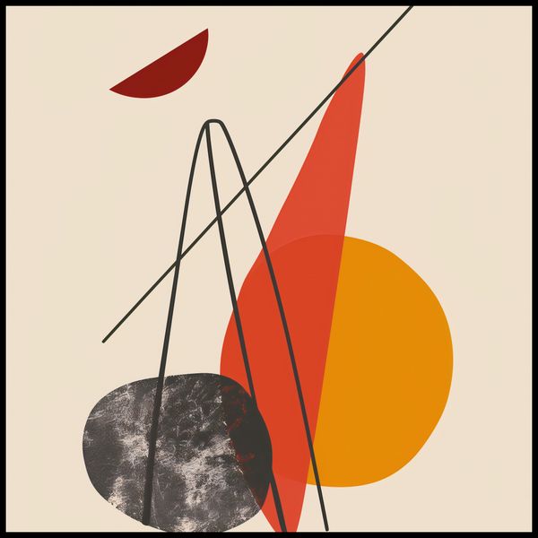 Plakat 90x90cm Harmonijna Forma zdjęcie 2