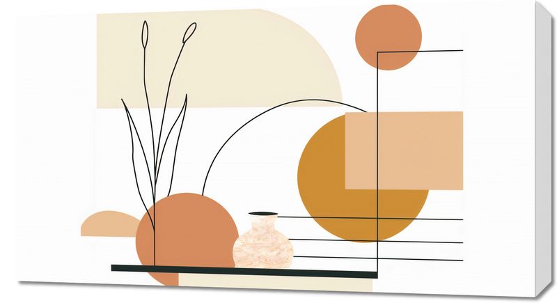 Obraz 90x50cm Terrakotowy Krzyk zdjęcie 1