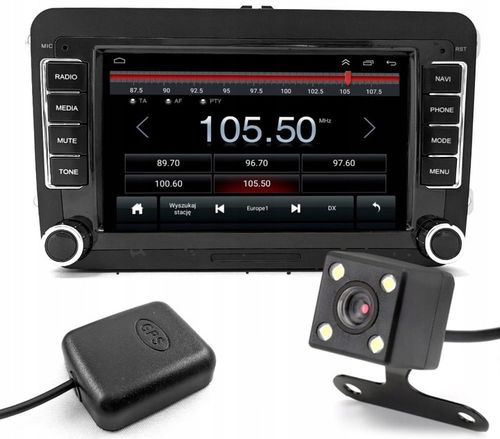 RADIO 2DIN NAWIGACJA GPS VW PASSAT GOLF SUPERB TOURAN TIGUAN CADDY ANDROID na Arena.pl