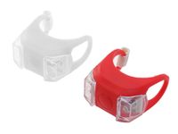 OŚWIETLENIE ROWEROWE LAMPKI LED PRZÓD TYŁ 2 SZT WYSOKA JAKOŚĆ WYKONANIA