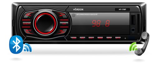 Radio Samochodowe Bluetooth mp3 FM SD AUX + pilot na Arena.pl