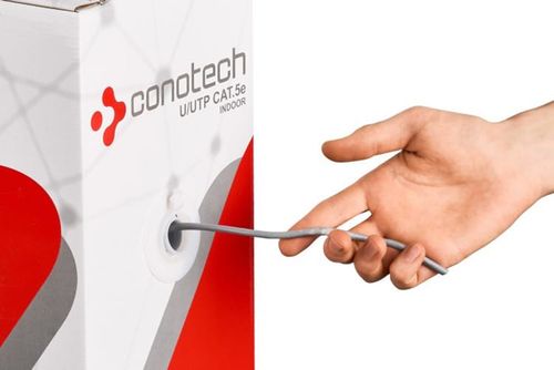 Kabel sieciowy U/UTP LAN kat. 5e Conotech na metry na Arena.pl