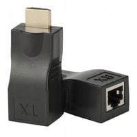 Extender Przedłużacz HDMI na RJ45 LAN 60m 4K