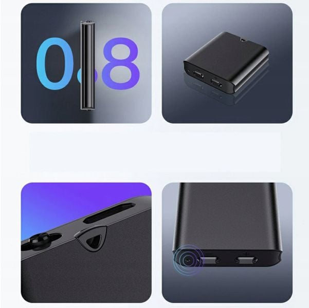 MINIATUROWY DYKTAFON PODSŁUCH SZPIEGOWSKI DETEKCJA zdjęcie 9