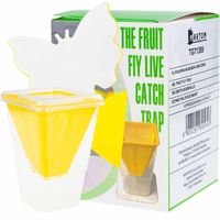 Pułapka Łapka Na Muszki Owocówki Naturalna Skuteczna Łapacz Muszek Owocówek