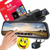 WIDEOREJESTRATOR W LUSTERKU WIDEO REJESTRATOR KAMERA SAMOCHODOWA COFANIA PL