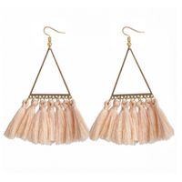 Kolczyki Chwosty Trójkąt Łosiowy K1154Los