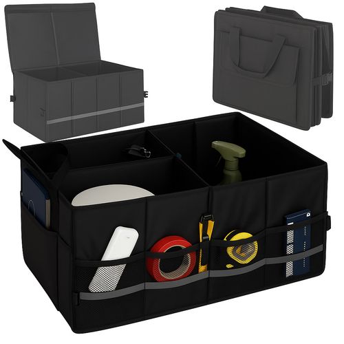 Organizer Do Bagażnika Duża Torba Do Samochodu Z Odblaskami na Arena.pl