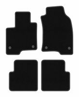 Dywaniki welurowe czarne Fiat Panda III 2012- hatchback BASIC