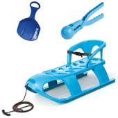 Sanki z oparciem BEZZY SEAT + Ślizg + śnieżkomat