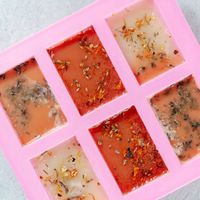 Silikonowa forma do mydła mydełek 6 szt. sztabki GH-FS05 dla początkujących