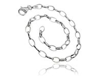 SREBRNA BRANSOLETKA MODUŁOWA BAZA CHARMS ZAWIESZKI