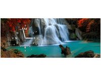 100X40CM ZEGAR WODOSPAD HUAY MAE KAMIN OBRAZ