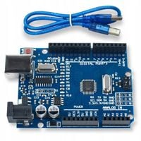 Moduł Atmel ATmega328 CH340 zgodny z Arduino UNO R3 + kabel USB + piny