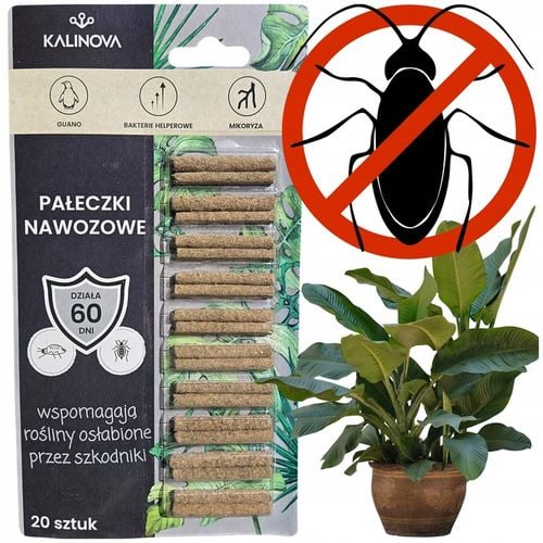 Pałeczki Nawozowe na Szkodniki Ziemiórki Przędziorki Tarczniki 100 na Arena.pl