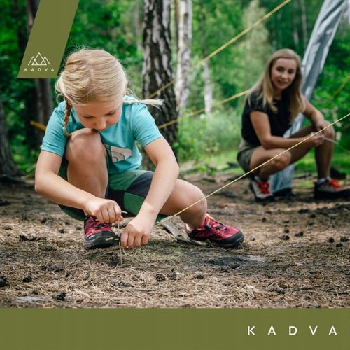 Namiot kempingowy 2-osobowy KADVA Festa 2 niebieski OS KOPUŁOWA KONSTRUKCJA na Arena.pl