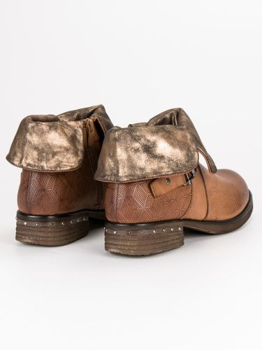 BRĄZOWE BOTKI WORKERY Rozmiar - 41 na Arena.pl