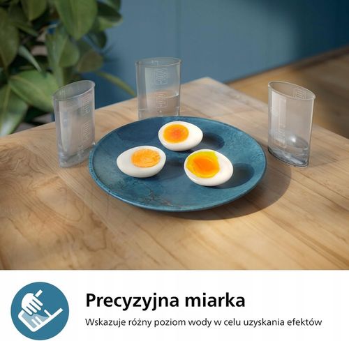 Jajowar PHILIPS urządzenie do gotowania jajek DO 6 JAJ 400W na Arena.pl