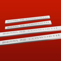 Listwa progowa FORD SIERRA MK2 SIERRA RS Stal nierdzewna 304 mat 4szt