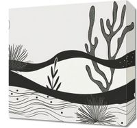 Obraz 40x40cm Ogród przy Nocy