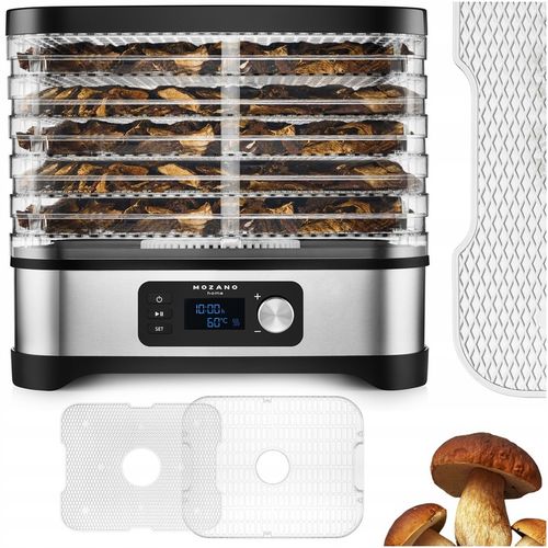 SUSZARKA SPOŻYWCZA DO GRZYBÓW OWOCÓW WARZYW ZIOŁ 14,4L DUŻY ZESTAW 6 SIT na Arena.pl