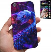 ETUI DO IPHONE 5 / 5S / 5C - WĄŻ KOBRA GRZECHOTNIK GADY CASE + FOLIA
