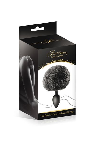 Black Pompom Anal Plug zdjęcie 2