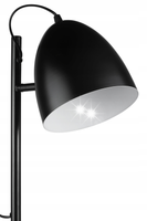 LAMPA PODŁOGOWA STOJĄCA NA ŻARÓWKĘ E27 LED METALOWA NOWOCZESNA 153cm