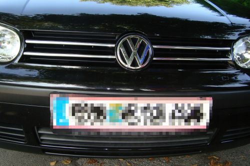 VW GOLF IV 4 - Listwy CHROM GRILL atrapa Tuning na Arena.pl